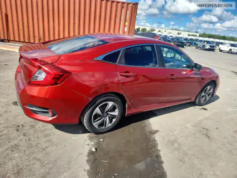 19XFC2F67LE019276 — 2020 Honda Civic, фото 3 з Copart, Передня частина