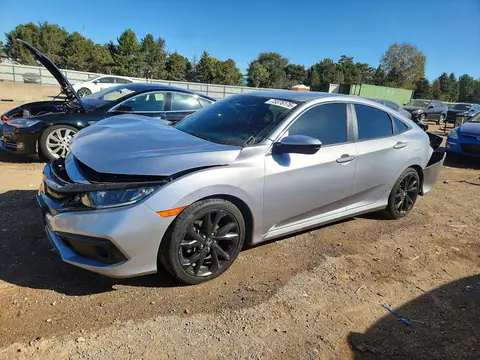 19XFC2F85LE215962 — 2020 Honda Civic, Parte trasera, fotos antes de reparar