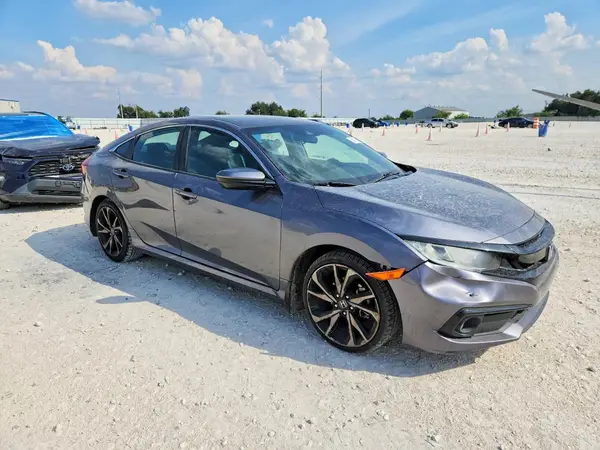 2HGFC2F81MH512699 — 2021 Honda Civic, foto 4 de Copart, Vandalismo