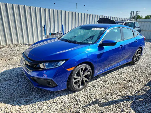 2021 HONDA CIVIC VIN 2HGFC2F83MH554615 фото 1
