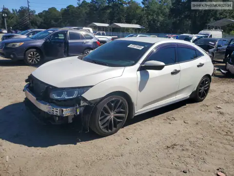 SHHFK7H4XMU402134 Honda Civic 2021 — Front end damage, before-repair photo