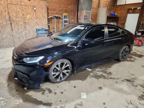 19XFC2F84ME200502 — 2021 Honda Civic, ПЕРЕДНЯЯ ЧАСТЬ (Front End), фото до ремонта