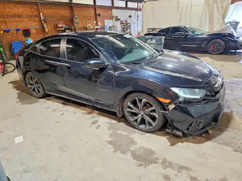 19XFC2F84ME200502 — 2021 Honda Civic, photo 4 from Copart, Front end