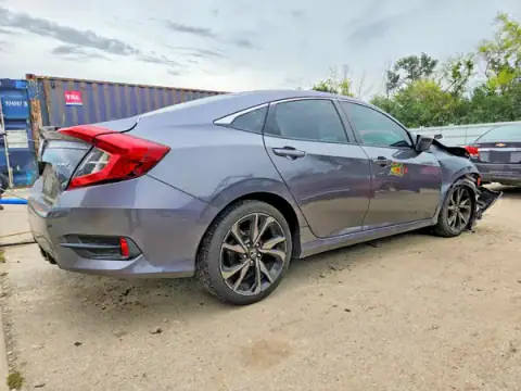 2HGFC2F86MH512245 — 2021 Honda Civic, photo 3 from Copart 19.10.2026, Front end