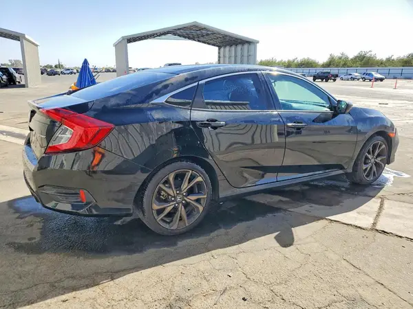 2HGFC2F83MH545705 — 2021 Honda Civic, фото 3 с аукциона Copart, Мелкие вмятины и царапины