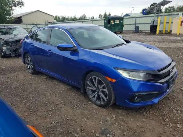 2HGFC2F81MH526148 — 2021 Honda Civic, фото 4 с аукциона Copart, Задняя часть