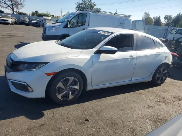 2HGFC2F61MH559505 Honda Civic 2021 — Rear end damage, before-repair photo