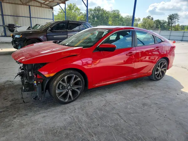 2021 HONDA CIVIC VIN 2HGFC2F82MH513411 фото 1