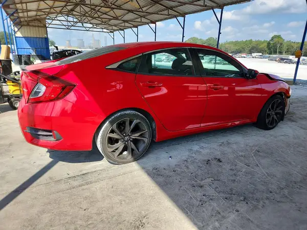 2021 HONDA CIVIC VIN 2HGFC2F82MH513411 фото 3