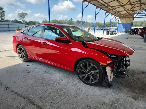 2021 HONDA CIVIC VIN 2HGFC2F82MH513411 фото 4