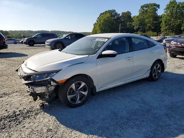 2HGFC2F61MH545328 Honda Civic 2021 — повреждение Передняя часть, фото до ремонта