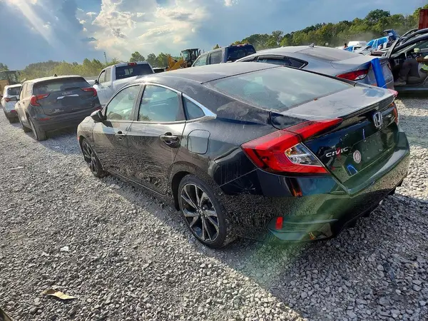 2HGFC2F89MH555879 — 2021 Honda Civic, photo 2 from Copart, Side