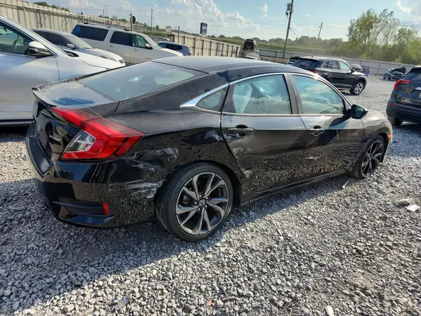2HGFC2F89MH555879 — 2021 Honda Civic, photo 3 from Copart, Side