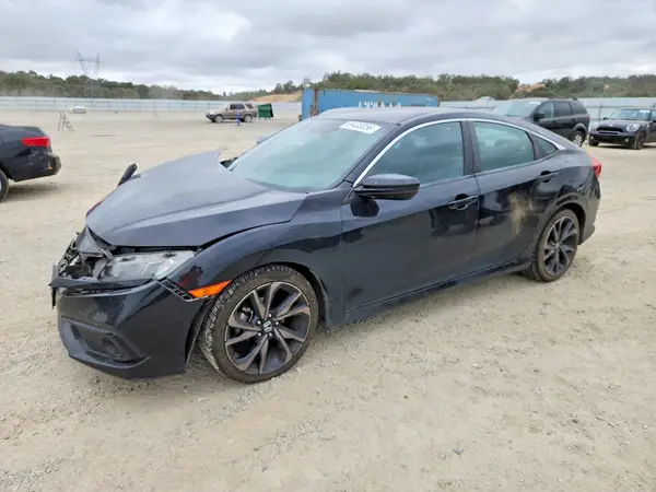 2HGFC2F8XMH529503 Honda Civic 2021 — пошкодження Передня частина, фото до ремонту
