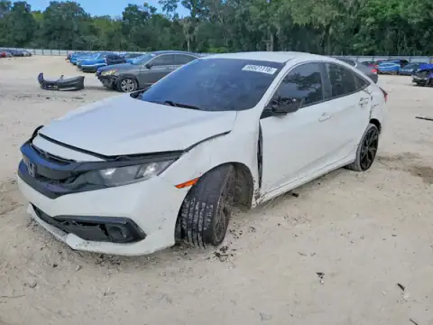 2HGFC2F84MH530355 — 2021 Honda Civic, წინა ნაწილი (Front End), ფოტოები შეკეთებამდე