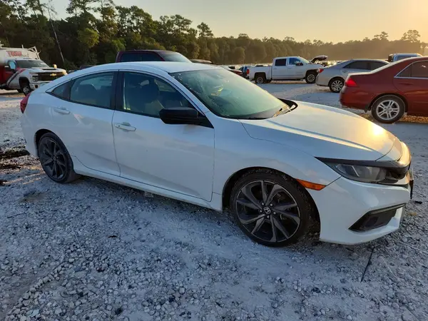 2HGFC2F83MH549527 — 2021 Honda Civic, zdjęcie 4 z Copart, Przód