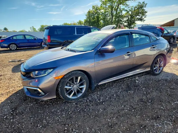 19XFC1F35ME001084 Honda Civic 2021 — uszkodzenie Tył, zdjęcie przed naprawą