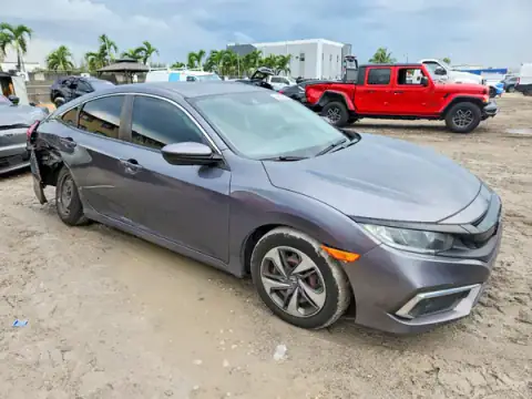 2HGFC2F66MH557510 — 2021 Honda Civic, zdjęcie 4 z Copart, Tył