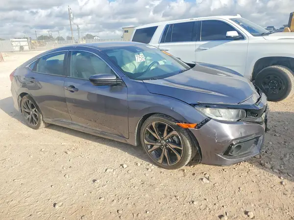 2HGFC2F89MH524860 — 2021 Honda Civic, zdjęcie 4 z Copart, Przód