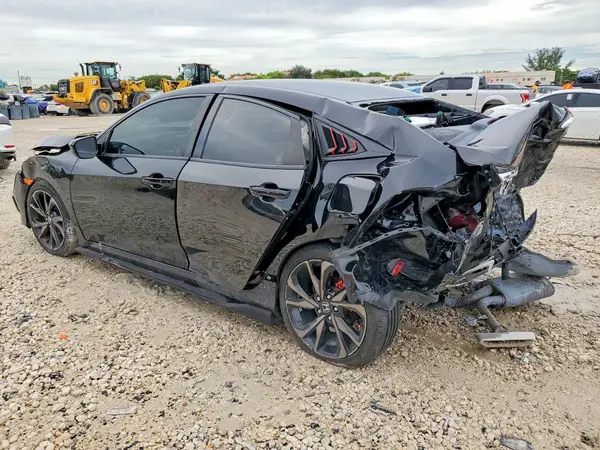 2HGFC2F83MH527303 — 2021 Honda Civic, zdjęcie 2 z Copart, Tył