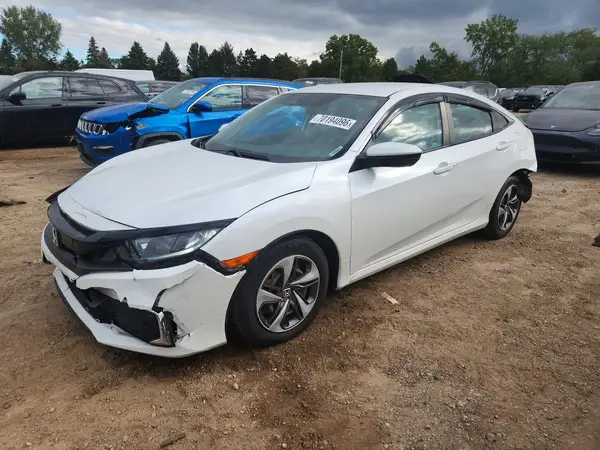 2HGFC2F67MH554454 Honda Civic 2021 — daño Parte trasera, foto antes de reparar