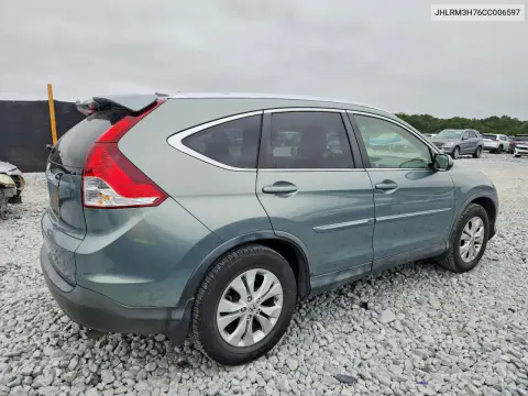2012 Honda Cr-V Exl VIN JHLRM3H76CC006597 фото 3