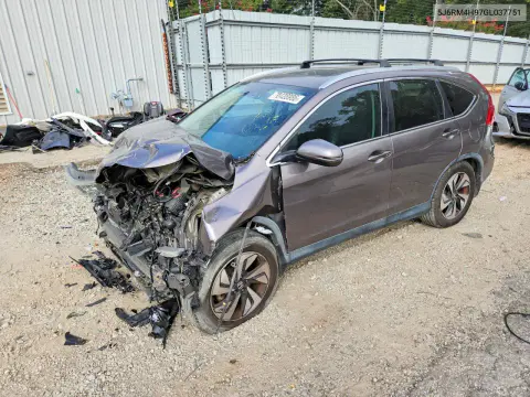 2016 Honda Cr-V Touring VIN 5J6RM4H97GL037751 фото 1