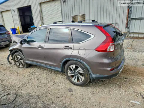 2016 Honda Cr-V Touring VIN 5J6RM4H97GL037751 фото 2