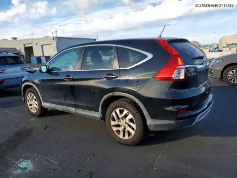 3CZRM3H54GG717482 — 2016 Honda CR-V, photo 2 from Copart 26.10.2026, Front end