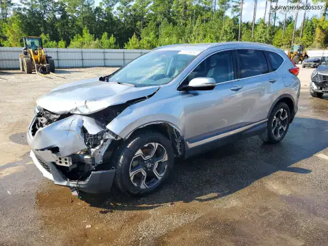 5J6RW1H95HL005357 — 2017 Honda CR-V, Передня частина, фото до ремонту
