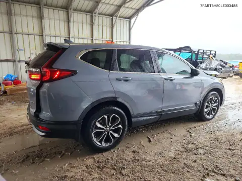 2020 Honda Cr-V Exl VIN 7FART6H80LE003485 фото 3