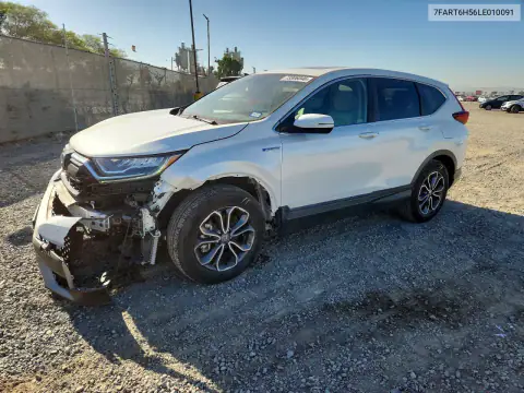 7FART6H56LE010091 Honda CR-V 2020 — повреждение ПЕРЕДНЯЯ ЧАСТЬ, фото до ремонта