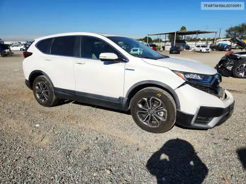 7FART6H56LE010091 — 2020 Honda CR-V, foto 4 de Copart, Parte delantera