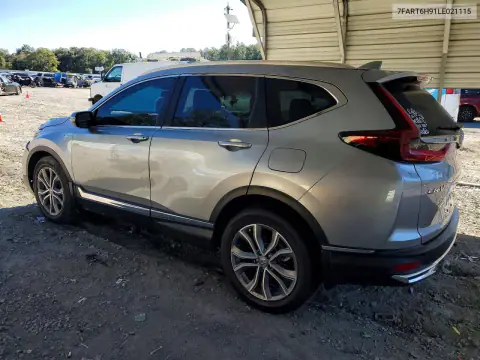 7FART6H91LE021115 — 2020 Honda CR-V, წინა ნაწილი, ფოტოები შეკეთებამდე