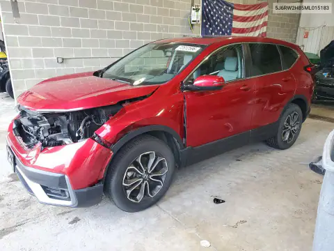 5J6RW2H85ML015183 Honda CR-V 2021 — Front end damage, before-repair photo