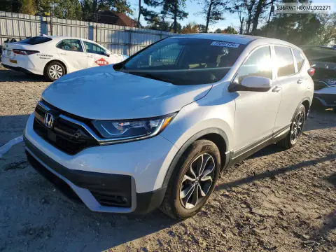 5J6RW1H80ML002271 — 2021 Honda CR-V, Бокова частина, фото до ремонту