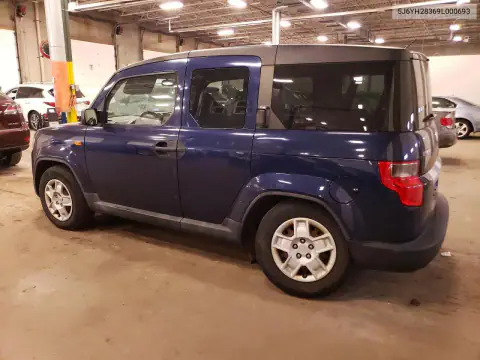 5J6YH28369L000693 — 2009 Honda Element, photo 2 from Copart 22.10.2026, Undercarriage damage