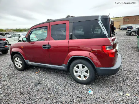 5J6YH2H78AL007782 — 2010 Honda Element, photo 2 from Copart, Roof