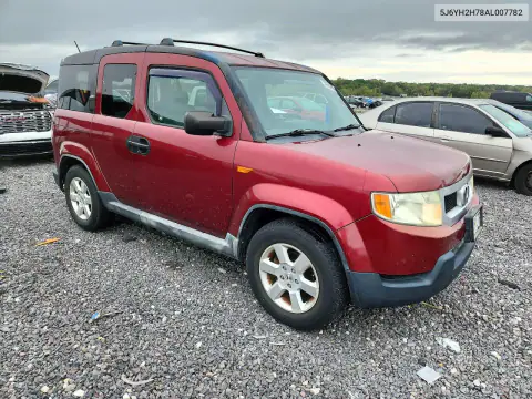 5J6YH2H78AL007782 — 2010 Honda Element, photo 4 from Copart, Roof