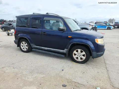 2010 Honda Element Ex VIN 5J6YH1H71AL002269 фото 4