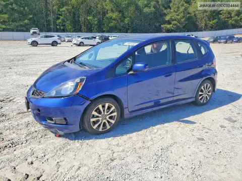 2013 Honda Fit Sport VIN JHMGE8H59DC024444 фото 1