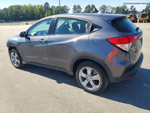 3CZRU6H3XMM746305 — 2021 Honda HR-V, photo 2 from Copart, Front end