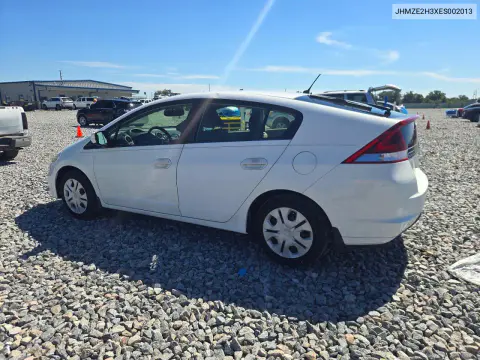 2014 Honda Insight VIN JHMZE2H3XES002013 фото 2