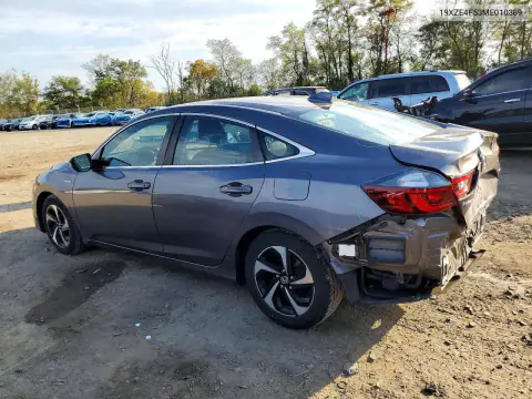 19XZE4F53ME010389 — 2021 Honda Insight, фото 2 с аукциона Copart, Задняя часть