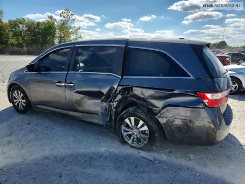 5FNRL38757B082191 — 2007 Honda Odyssey, photo 2 from Copart, Undercarriage damage