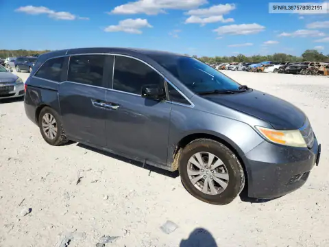 5FNRL38757B082191 — 2007 Honda Odyssey, photo 4 from Copart, Undercarriage damage