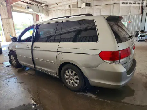 2008 Honda Odyssey Ex VIN 5FNRL38488B036460 фото 2