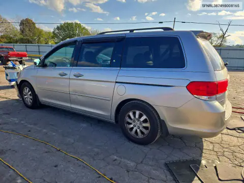 5FNRL38749B008165 — 2009 Honda Odyssey, zdjęcie 2 z Copart, Przód
