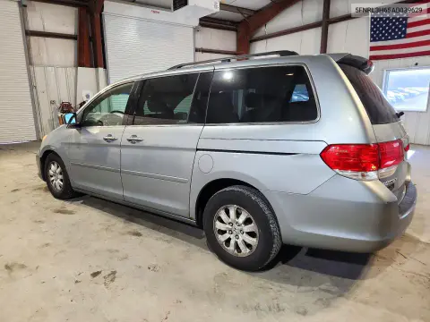 2010 Honda Odyssey Exl VIN 5FNRL3H65AB039629 фото 2