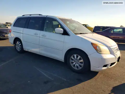 5FNRL3H41AB065353 — 2010 Honda Odyssey, zdjęcie 4 z Copart, Przód